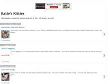 Tablet Screenshot of katieskitties.blogspot.com