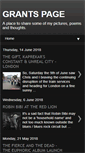 Mobile Screenshot of grantsmusings.blogspot.com
