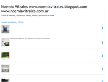 Tablet Screenshot of noemiavitrales.blogspot.com