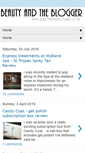 Mobile Screenshot of beauty-and-the-blogger.blogspot.com