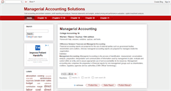 Desktop Screenshot of managerialaccounting2.blogspot.com