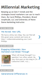 Mobile Screenshot of millennialmarketing.blogspot.com
