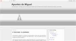 Desktop Screenshot of miguelblasco.blogspot.com