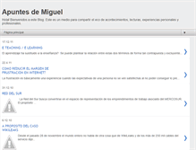 Tablet Screenshot of miguelblasco.blogspot.com