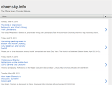Tablet Screenshot of chomskydotinfo.blogspot.com