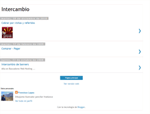 Tablet Screenshot of intercambiolink.blogspot.com