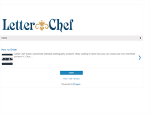 Tablet Screenshot of letterchef.blogspot.com