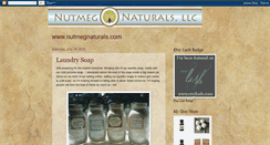 Desktop Screenshot of nutmegnaturals.blogspot.com