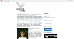 Desktop Screenshot of marick-press.blogspot.com