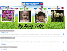 Tablet Screenshot of myspringtulips.blogspot.com