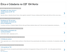 Tablet Screenshot of cidadanianocef104norte.blogspot.com