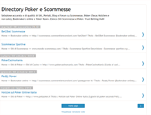 Tablet Screenshot of directoryscommesse.blogspot.com