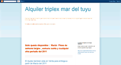 Desktop Screenshot of duplexrmardeltuyu.blogspot.com