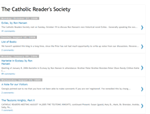 Tablet Screenshot of catholicreaders.blogspot.com