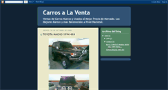 Desktop Screenshot of carrosventa.blogspot.com