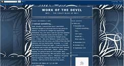 Desktop Screenshot of devilsentfromhell.blogspot.com