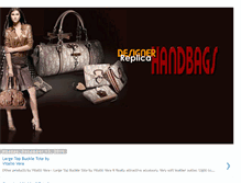 Tablet Screenshot of designerhandbags-replicahandbags.blogspot.com
