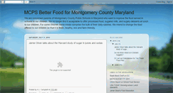 Desktop Screenshot of mcpsbetterfood.blogspot.com