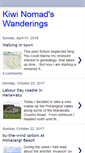 Mobile Screenshot of kiwinomad06.blogspot.com