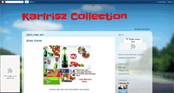 Desktop Screenshot of karlriszcollection.blogspot.com