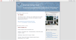 Desktop Screenshot of americancornertunis.blogspot.com