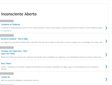 Tablet Screenshot of inconscienteaberto.blogspot.com