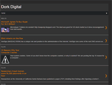 Tablet Screenshot of dorkdigital.blogspot.com