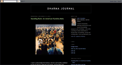 Desktop Screenshot of dharmajournal.blogspot.com