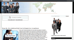 Desktop Screenshot of naijajobwatch.blogspot.com