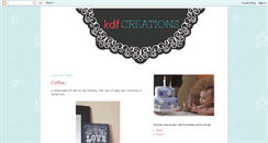 Desktop Screenshot of kdfcreations.blogspot.com