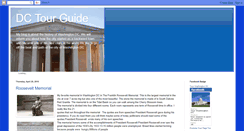 Desktop Screenshot of dctourguide.blogspot.com