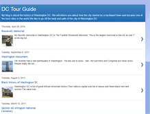 Tablet Screenshot of dctourguide.blogspot.com