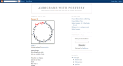 Desktop Screenshot of ambipoet.blogspot.com