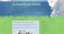 Desktop Screenshot of lahuertitadetetuan.blogspot.com