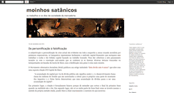 Desktop Screenshot of moinhossatanicos.blogspot.com