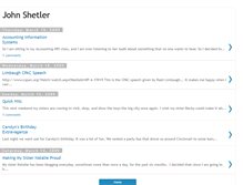 Tablet Screenshot of johnshetler.blogspot.com
