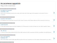 Tablet Screenshot of accacomeaccappatoio.blogspot.com