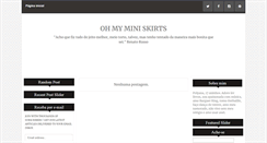 Desktop Screenshot of ohmyminiskirts.blogspot.com