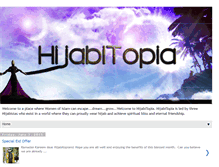 Tablet Screenshot of hijabitopia.blogspot.com