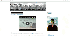 Desktop Screenshot of maximovega.blogspot.com