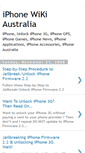 Mobile Screenshot of iphone3gwiki.blogspot.com