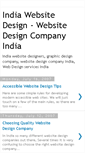 Mobile Screenshot of indiawebsitedesign.blogspot.com