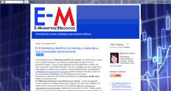 Desktop Screenshot of e-marketingynegocios.blogspot.com