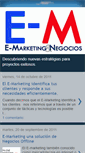 Mobile Screenshot of e-marketingynegocios.blogspot.com