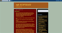 Desktop Screenshot of info-koperasi.blogspot.com