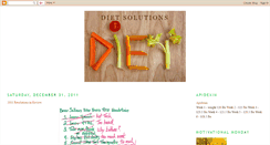 Desktop Screenshot of getdietsolutions.blogspot.com