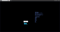 Desktop Screenshot of icychill-ice.blogspot.com