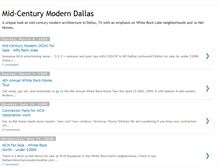 Tablet Screenshot of moderndallas.blogspot.com