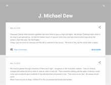 Tablet Screenshot of jmichaeldew.blogspot.com