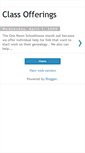 Mobile Screenshot of classofferings.blogspot.com